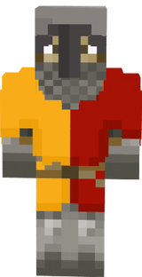 Yellow and red knight
