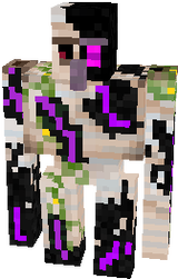 medium cracked ironn golem