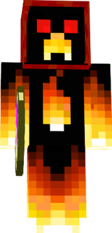 Creeper on Fire
