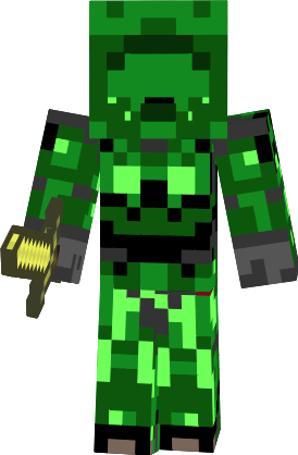 Preview of texture: green comander