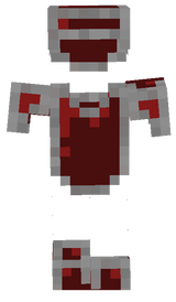 Red/Grey Diamond Armor Set 2