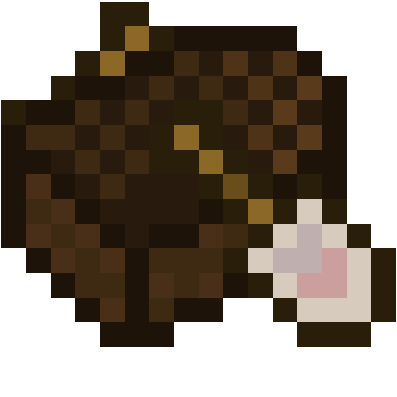 Preview of texture: Kirby Dark Oak Boat