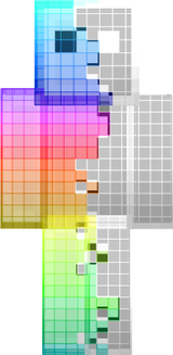 rainbow slime boi