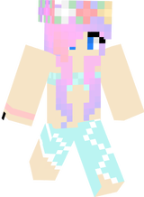 half mermaid girl (do not download the wrong one)