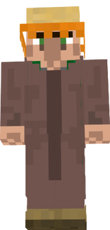 villager in slippers