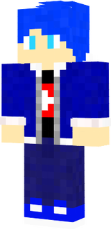 TrystanCaptain Blue Hair