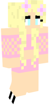 cute pink girl