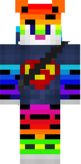 super rainbow cat