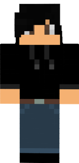 eu de preto