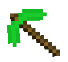 emerald pickaxe