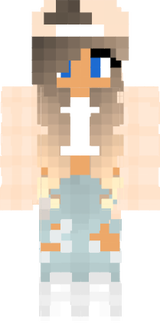 fille minecraft