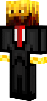 Blaze man in a suit