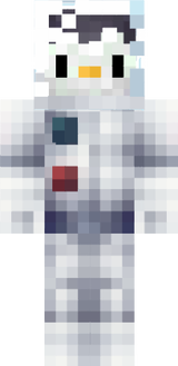 Pinguino astronauta
