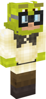IronMasonSuper wearin' the Shrek costume