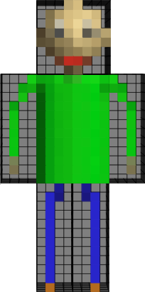 baldi 2d - player Skin - NovaSkin