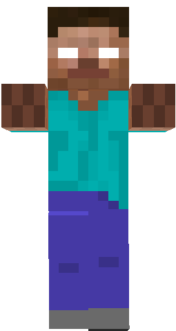 Preview of texture: herobrine mob