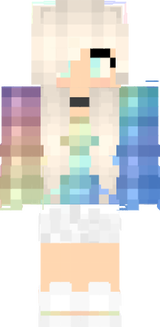 rainbow girl