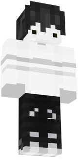 Normal Skin with wite Hoodie