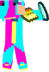 Pink And Blue Girl (edited) by XD In MC (previously known as Husain08)
