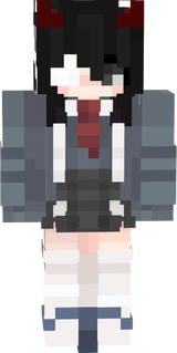 My minecraft demon skin