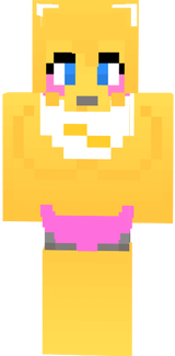 Chica the chicken fnia create foir the garden foxxy original creator mairuso