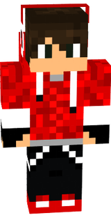Red Cool Hoodie Boy