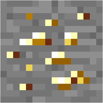 Preview of texture: Excalibur Sonic's Gold Ore Block