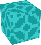 glazed cyan terracotta