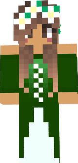 queen in green