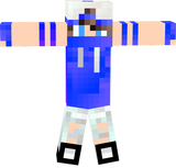 Wolf boy blue texture new