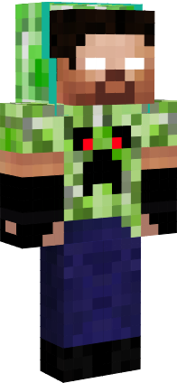Preview of texture: herobrine creeper 