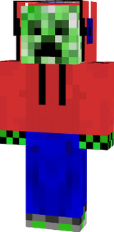 creeper hoddy skin