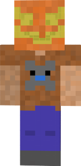 My minecraft skin (Halloween