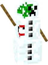 creeper snow man.