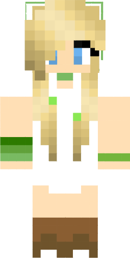 Preview of texture: Minecraft x_KobraGirl_x aka Michaela (Mangrove sapling Outfit)