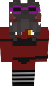 red demon girl swimsuit2