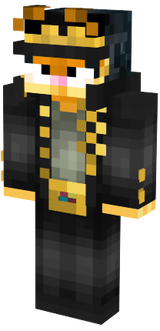 Garfield Jotaro black