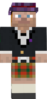 Camo scottish Steve with hut