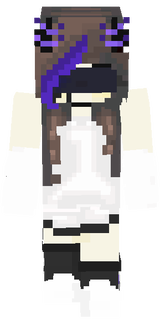 purple girl dark demon