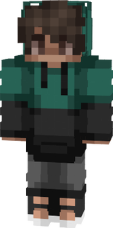 Green Hoodie Boy