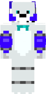 FNAFBlueFox minecraft skin 