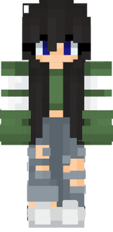 Green girl