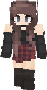 wolf girl skin