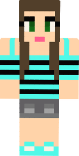 cool teal girl 2