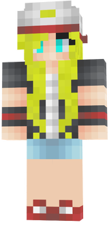 girl pokemon trainer (blonde)
