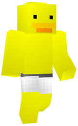 Pato Don Pato en calzoncillos