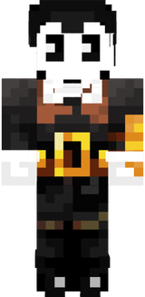 bendy (cartoon) as piglin brute