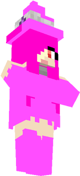 pink witch girl
