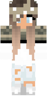 blue eyes/camo/girl/headband
