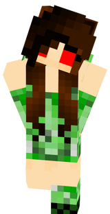 (Night Army) Creepnella the Hot Cute Creeper Girl! ^-^